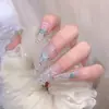 Celebridad de Internet Pegatinas para Uñas Mariposa Aurora Planas con Adhesivo Trasero Concha Luz Mariposa Pegatinas para Uñas DIY Modelo Dh