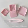 Bandeja para cuentas Tie-Dye, Pala para cuentas, Aguja para cuentas, Bandeja de almacenamiento para agujas dobles de 2.6 mm, Materiales Especiales para Manualidades DIY Infantiles, Venta al por mayor desde el Fabricante