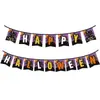 Explosiones halloween Halloween Accesorios Vaso de Papel Plato Bandera Vajilla Ambiente de Fiesta Festiva Suministros de Arreglo