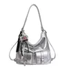 Mochila Tote Grande de Gran Capacidad para Viajes de Primavera 2026 para Mujer, Bolso Cruzado de Hombro Único, Moderno y Versátil