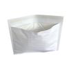 Bolsa de espuma de papel kraft blanco de dos capas, bolsa exprés con amortiguación de impactos engrosada, embalaje de ropa de dos capas y tres capas