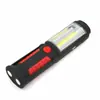 Luz de Trabajo de Emergencia 36+5 LED Recargable por USB Soporte Magnético Luz de Inspección Cob Iluminación de Mano Linterna