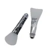 Mini Cabo de Alumínio Pincel de Silicone para Máscara Ferramenta de Aplicação de Pasta Pincel para Essência Bola de Massagem Pincel para Máscara de Olho Venda por Atacado