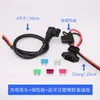 6 tomadas quadradas para veículos elétricos, porta de carregamento de bateria, plugues macho e fêmea espessados, tipo pino para bateria de lítio, tipo T, tomada de alta potência