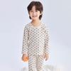 Conjunto Térmico de Otoño e Invierno Ropa Interior Infantil Categoría a Ropa de Otoño para Niños y Niñas Ropa para el Hogar para Bebés Pijama para Bebé Algodón Puro