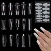 Pegatinas de Silicona para Uñas de Venta Caliente Transfronterizas, Formas para Uñas sin Soporte de Papel, Parches de Gel para Extensiones, Fábrica de Formas para Uñas Francesas