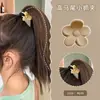 Clip para coleta alta artefacto fijo simple pasador de flor cabeza trasera clip pequeño anticaída clip femenino tocado