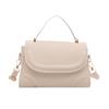 Bolsa Pequena da Moda 2026 Nova Bolsa de Moda Bolsa Feminina Cor Sólida Texturizada Bolsa Transversal de Ombro Bolsa de Mão Feminina da Moda Bolsa Quadrada Pequena