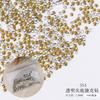 En stock al por mayor 1440 diamantes checos súper brillantes, color AB, tamaño para decoración de uñas, accesorios de diamantes para uñas, diamante blanco plano