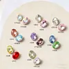 Celebridad de Internet Huevo de Paloma Explosivo Taladro para Uñas Punto Super Brillante Forma de Cono Diamante de Imitación Decoración para Uñas Ovaladas