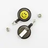 Cara Sonriente Hebilla de Fácil Extracción Conjunto de Trabajo de Fácil Extracción Clip de Hebilla para Insignia Correa para el Cuello Hebilla Telescópica Tarjeta de Control de Acceso Insignia de Trabajo