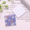 Estampado Cuadrado Floral Acrílico Fresco y Sencillo Broche DIY Imán para Nevera Funda de Teléfono Parche Accesorio para el Cabello Accesorios para Pasador de Pelo