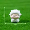 Miniaturas Adorables de Ovejas para Regar y Plantar, Adornos DIY Adorables para Decoración de Jardín, Accesorios Colgantes, Pequeños Adornos para Escritorio