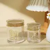 Acrílico de Gama Alta Empaque Cápsula Botella de Plástico Botella para Empaque de Polvo Medicinal Ginseng Americano Frasco Transparente Sellado Personalización