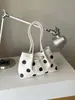 Bolsa Tote de Bolinhas Tendência de Alto Valor 2026 Nova Moda Bolsa de Mão Simples Casual para o Dia a Dia Bolsa de Ombro