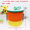 Cubo de la Fortuna para Sala de Estar, Cuenco del Tesoro, Cesta de Almacenamiento de Ropa para Dormitorio Tejida con Cuerda de Algodón, Cesta Redonda para Almacenamiento de Juguetes, Almacenamiento Decorativo