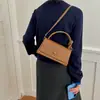 2026 Nuevo Bolso Cuadrado Pequeño Tejido de Moda Transfronterizo Estilo Coreano Bolso de Mano Texturizado Bolso Cruzado Bolso para Mujer