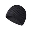 Producción y venta de gorro de punto para hombre gorro corto de invierno otoño e invierno gorro cálido calle hip hop gorro de punto para hombre
