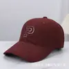 Gorra de Béisbol de Color Sólido con Letras y Tachuelas de Diamante, Estilo Nuevo, Versátil para Primavera y Verano, Ala Ancha que Hace que el Rostro Parezca Más Pequeño, Gorra de Béisbol para Sombrear al Aire Libre
