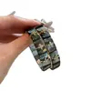 Pulsera de Retazos de Resina con Flor de Circonita Retro Francesa Diseño de Nicho Exquisita Joyería de Mano para Mujeres