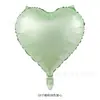 Nuevo globo digital de aluminio de 40 pulgadas en azul bebé, rosa bebé y verde oliva, diseño de escena para cumpleaños de bebé