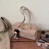 Comercio exterior estilo perezoso retro bolso Boston nuevo diseño de moda para mujer bolso almohada nicho versátil bolso de hombro único moderno