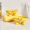 Estante de Almacenamiento Lindo Creativo de Dibujos Animados para Niños Estante para Jabonera Patito Amarillo Lindo Jabonera Drenable Jabón Jabón