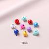 Acessórios de Joia com Sino Colorido Sino de Cobre Macaron Sino de Cobre Pintado por Spray Pulseira de Sino de Cobre Acessórios de Sino Decorativos Pingente de Brinquedo