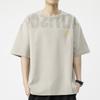 Playera de Manga Corta Talla Grande para Hombre 2025 Verano Nuevo Cuello Redondo Tendencia Juvenil Casual Suelta Moda Media Manga Ropa de Hombre