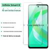 Aplicável ao filme de telefone móvel Infinix Smart 8 HD sem borda branca Infinix Smart 7 filme temperado à prova de explosão