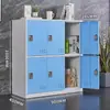 Gabinete de Metal para Mochilas de Aula con Cerradura Almacenamiento Gabinete de Acero Gabinete de Almacenamiento para Vestuario de Empleados Gimnasio Gabinete de Almacenamiento Multipuerta