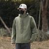 Otoño e Invierno Nueva Chaqueta Cortavientos Impermeable Cálida Transpirable Pareja Deportes al Aire Libre Casual Chaqueta Tres en Uno para Hombre