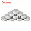 42 48 tapas de aluminio con borde enrollado para condimentos, tapas de aluminio con reborde en espiral, tapas metálicas universales selladoras, se pueden imprimir con logo
