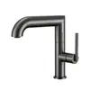Grifo de acero inoxidable 304 para uso doméstico, adecuado para lavabo, fregadero, baño, tocador y lavabo, con funciones de agua caliente y fría