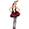 Fiesta de Halloween y Navidad Cosplay Conejo Rojo Conejo Conejo Traje Uniforme Set Uniforme de Juego