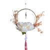 Festival de las Linternas Festival de Primavera Año Nuevo Linternas Luminosas Padre e Hijo Hanfu DIY Hecho a Mano Portátil Pluma Bambú Anillo Linterna Salón Materiales