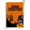 Bandera de Jardín Transfronteriza Bandera de Jardín de Halloween Noche de Carnaval Lino Impresión a Doble Cara Decoración de Patio Bandera Exterior Festiva