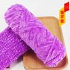 Chenille de veludo dourado médio grosso lã bola chapéu cachecol camisola boneca crochê gancho sapatos diy tecido saco de material