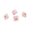 Pingente Fofo de Vidro Osmanthus Gordo 10mm, Pacote de Materiais DIY Artesanais Estilo Antigo, Botões e Acessórios Decorativos Atacado