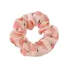 Scrunchie Dulce de Fresa Chica Ins Sencillo Tela de Gasa Lazo para el Cabello Diadema Accesorio de Cabello de Hada