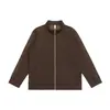 Ropa Vintage Yidao Otoño 2026 Nuevo Estilo Americano High Street Diseño a Rayas Bloque de Color Holgado Casual Sudadera Cardigan con Cremallera