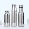 Botella de agua de boca grande estilo americano al por mayor botella de agua para deportes al aire libre y ciclismo Taza Termo de Acero Inoxidable al Vacío Personalización de Moda