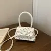 Bolso de Mujer de Lunares 2026 Nueva Moda Lindo Lazo Verano Hombro Único Cruzado de Hombro Pequeño Cuadrado