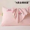Juego de Dos Fundas de Almohada 100% Algodón Puro, Algodón Completo Algodón Lavado 48cmx74cm Núcleo de Almohada para Adultos Funda Interior Individual