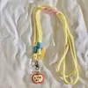 Versátil Estilo Ins Maçã Vermelha Grande Pingente de Gato Capa de Celular Cordão Longo Transversal Corrente de Ombro para Mulheres