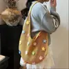 Bolso de Hombro Individual Hueco Tejido a Mano para Mujer Bolso Tote Nuevo Transfronterizo Bolso de Playa Gran Capacidad Bolso de Mano de Moda