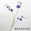 Simulação Galho de 3 hastes Delphinium Casa Sala de Estar Buquê Falso Enfeites Cena de Casamento Flor de Simulação Pequeno Andorinha