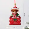 Shengyuan Nuevo Plano Soldado de Papá Noel Adornos para Árbol de Navidad de Hierro Forjado Accesorios de Decoración Navideña DIY Venta al por Mayor