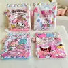 Tela de toalla de rizo estampada, bolsa de bolsillo de arena movediza, bolsa de bolsillo con clip dorado, bolsa de bolsillo
