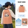 Camiseta de Manga Longa de Algodão Puro para Meninos Europeus 2026 Outono Nova Roupa Infantil Crianças Bebê Criança Pequena Estilo Primavera/Outono Top Tendência